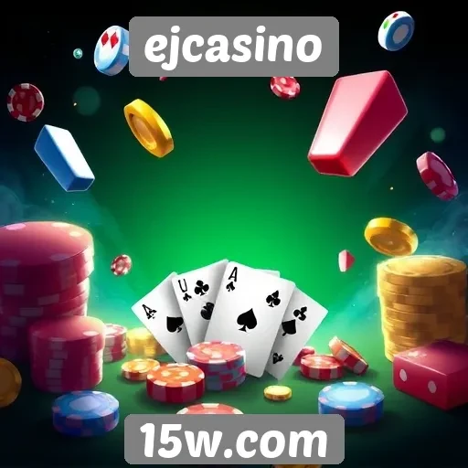 Variedade de jogos disponíveis no ejcasino